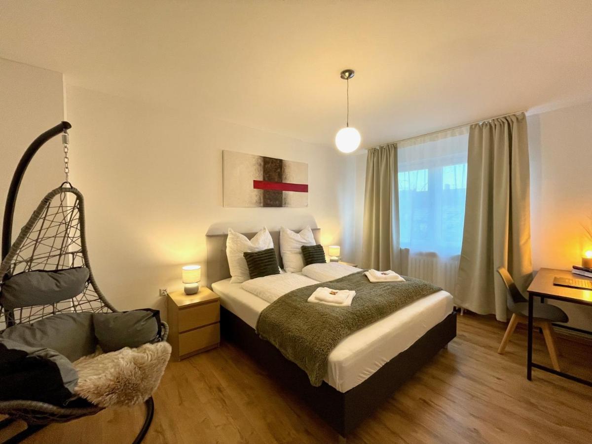 Downtown Apartment By Ninja Spaces - Kingsize-Bett, Kueche, Netflix, Terrasse Wuppertal Zewnętrze zdjęcie