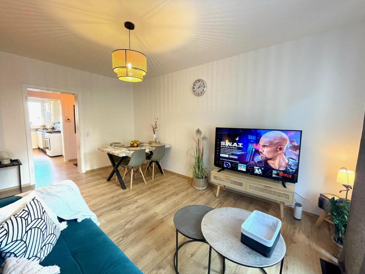 Downtown Apartment By Ninja Spaces - Kingsize-Bett, Kueche, Netflix, Terrasse Wuppertal Zewnętrze zdjęcie